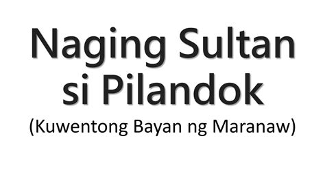 pilya pulandit|PILANDOT: Tagalog.